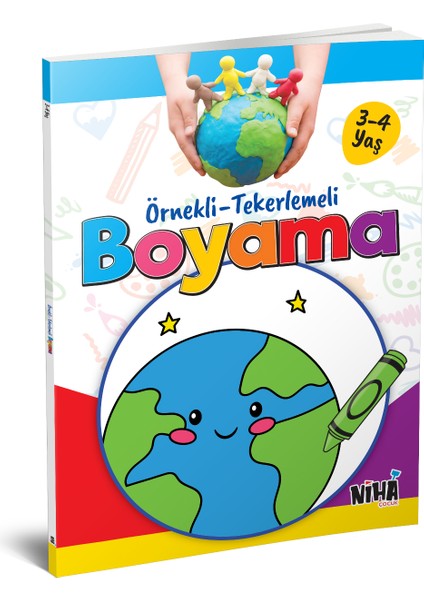 Örnekli Boyama 3-4 Yaş