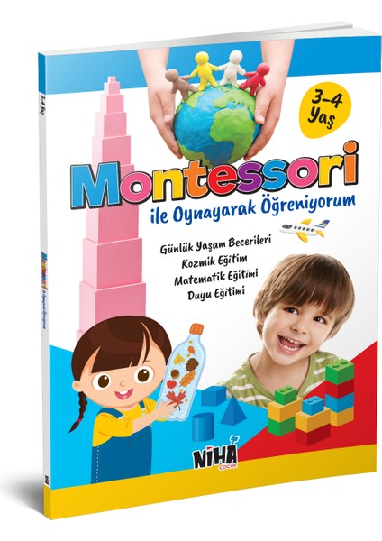 Montessori ile Oynayarak Öğreniyorum 3-4 Yaş