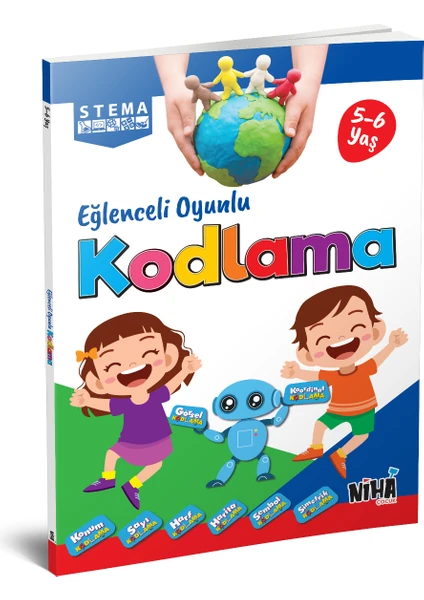 Stema Eğlenceli Oyunlu Kodlama 5-6 Yaş