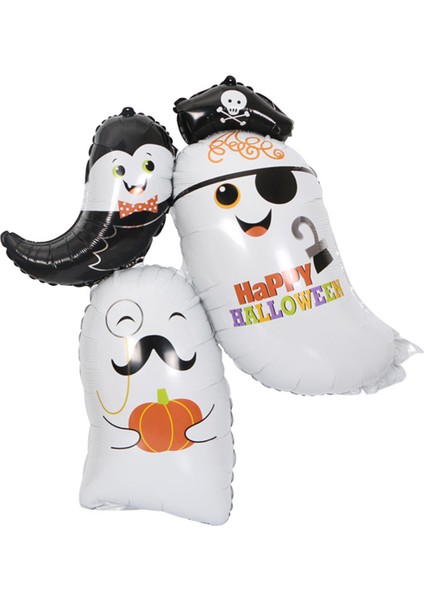 Cadılar Bayramı Korsan Hayalet Folyo Balon 100 cm fiyatları
