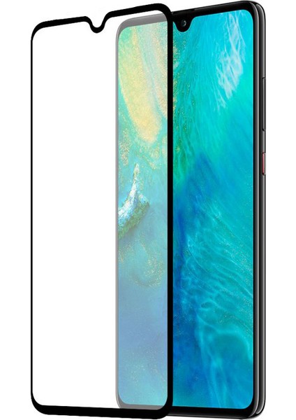 Realme C21 Kavisli 5d Cam Ekran Koruyucu Siyah