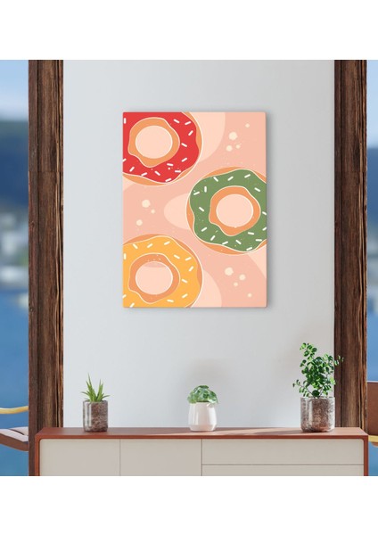 Gift Cafe & Bar & Restaurant Konseptli Kanvas Tablo 30 x 50 cm-88
