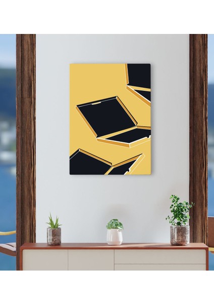 Gift Cafe & Bar & Restaurant Konseptli Kanvas Tablo 30X50CM-72
