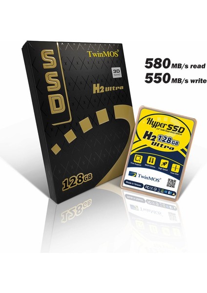 Tm128Gh2U 128GB 580-550MB Sata3 SSD