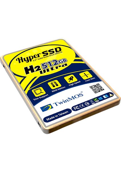 Tm512Gh2U 512GB 580MB-550MB Sata3 SSD