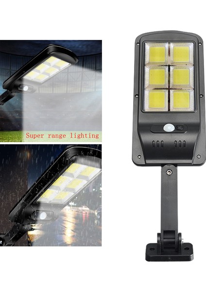 Güneş Enerjili LED Sokak Lambası 300 W - Siyah (Yurt Dışından) fiyatları