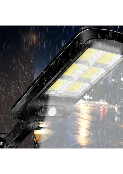 Güneş Enerjili LED Sokak Lambası 300 W - Siyah (Yurt Dışından) fırsatları