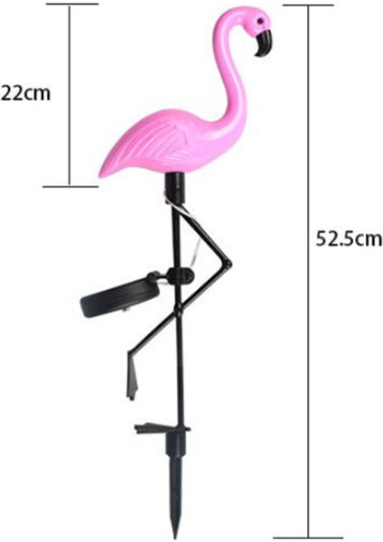 1 × Güneş Flamingo Bahçe LED Işık Açık Su Geçirmez Kuş Peyzaj Lambası (Yurt Dışından) indirimleri