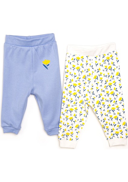 Basic Kız Bebek 2li Patiksiz Alt