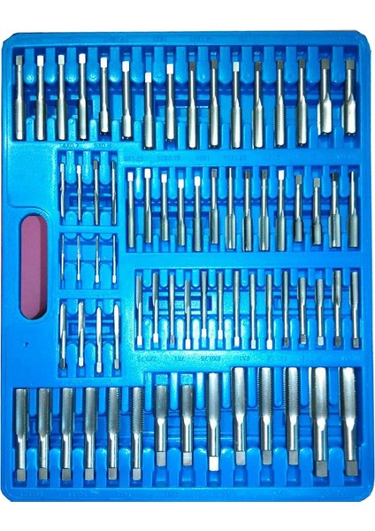 Klavuz Pafta Takımı Yiv Diş Açma Seti 110 Pcs