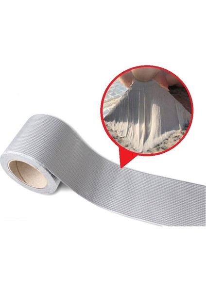 5 Metre x 10CM Çamur Bant Alüminyum Izolasyon Tamir Çatlak Bantı