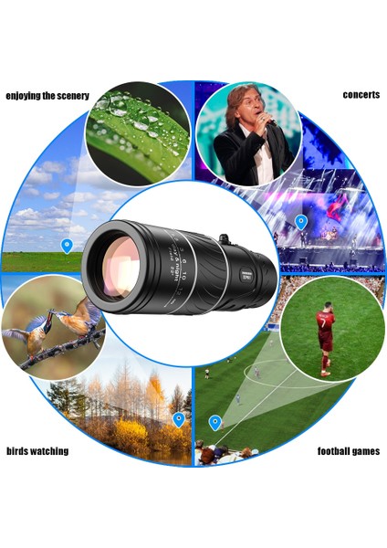 Açık Kamp Için Hd Vision Monoküler Teleskop 66/8000M Turizm (Yurt Dışından) fırsatları