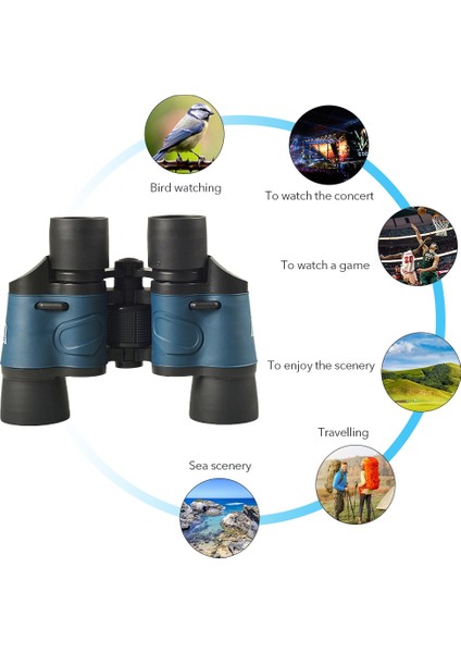 Kamp Seyahati Için Düşük Işık Gece Görüşlü 10000M Hd Güçlü Dürbün Teleskop (Yurt Dışından) fırsatları