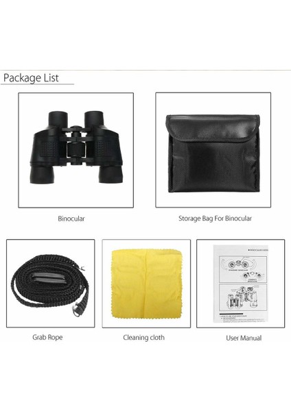 Kamp Seyahati Için Düşük Işık Gece Görüşlü 10000M Hd Güçlü Dürbün Teleskop (Yurt Dışından) indirimleri