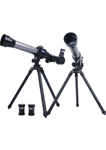60MM 20/30/40X Monoküler Astronomik Teleskop Korsan Spyglass Hediyeler Çocuklar Çocuklar Için Ayarlanabilir Odak Uzaklığı Kamp Tripodlar (Yurt Dışından)
