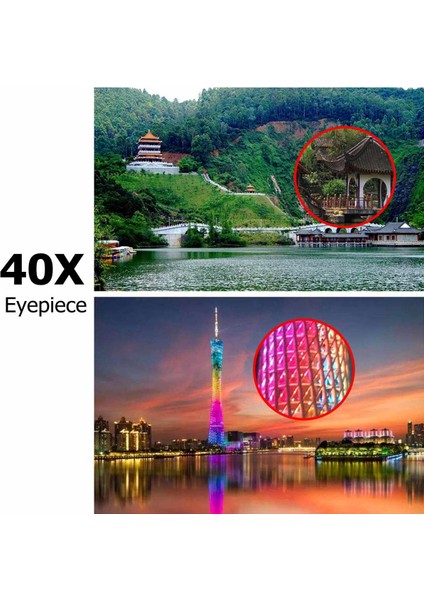 60MM 20/30/40X Monoküler Astronomik Teleskop Korsan Spyglass Hediyeler Çocuklar Çocuklar Için Ayarlanabilir Odak Uzaklığı Kamp Tripodlar (Yurt Dışından) modelleri