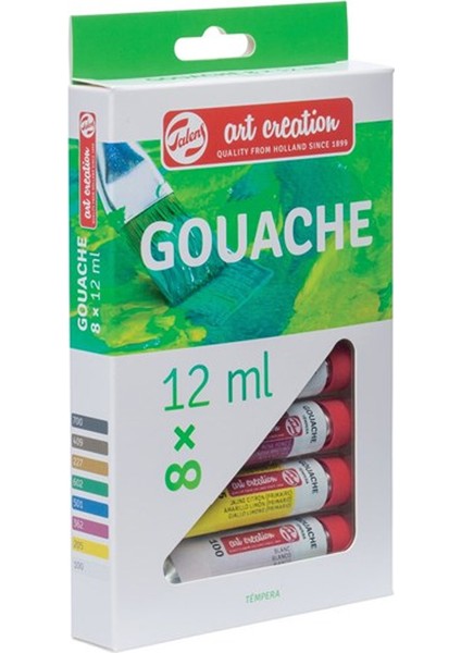 Guaj Boya Set 8 x 12 ml