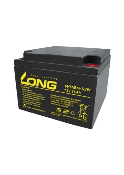 12V 26AH Kuru Tip Akü