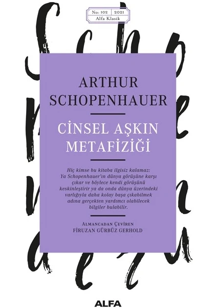 Cinsel Aşkın Metafiziği - Arthur Schopenhauer