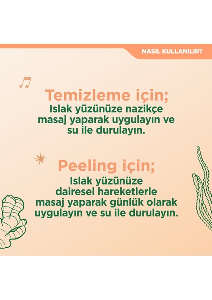 Işıltılı & Temiz 2'si 1 Arada Bambu İle Peeling Kil Işıltısını Kaybetmiş Ciltler İçin 150 ml