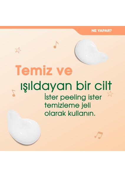 Işıltılı & Temiz 2'si 1 Arada Bambu İle Peeling Kil Işıltısını Kaybetmiş Ciltler İçin 150 ml