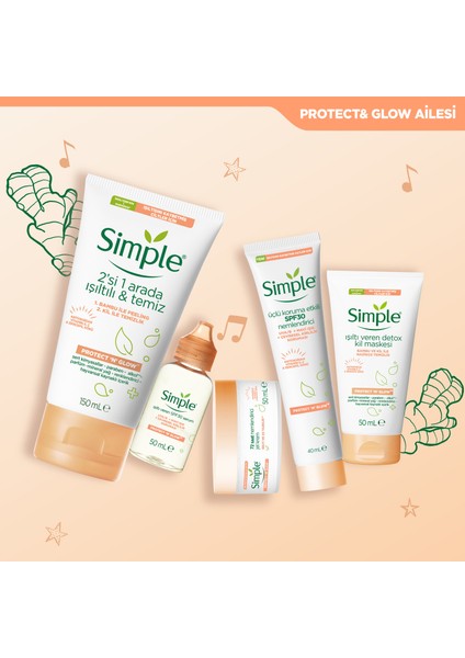 Işıltılı & Temiz 2'si 1 Arada Bambu İle Peeling Kil Işıltısını Kaybetmiş Ciltler İçin 150 ml