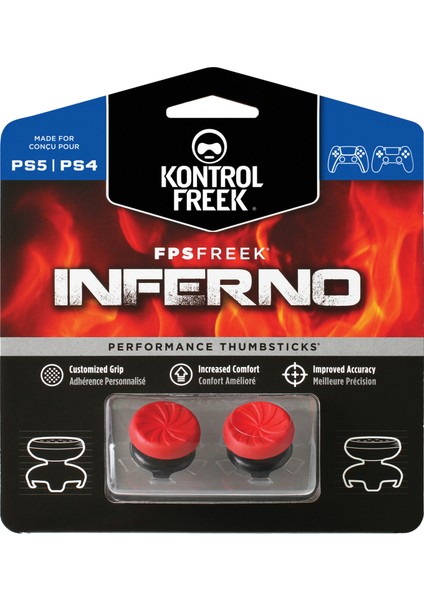 Inferno Thumbstick Ps4 - Ps5 Kırmızı