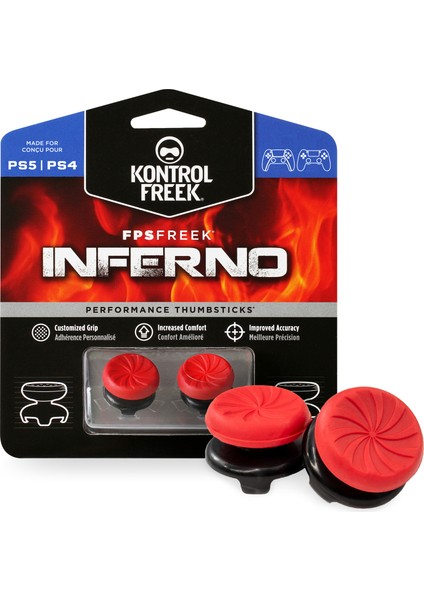 Inferno Thumbstick Ps4 - Ps5 Kırmızı