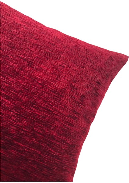 Bordo Kırlent Kılıfı