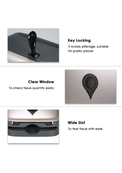 Duvara Monte Kağıt Rulo Peçete-Mendil Dispenseri (Yurt Dışından) modelleri