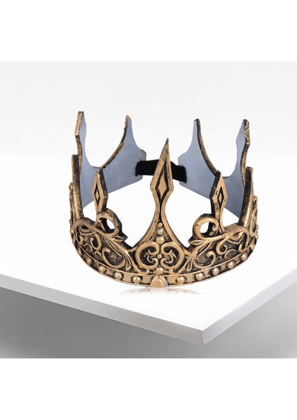 King Taç Erkek Çocuklar Için Ortaçağ Balo Tarzı Şapka/ Tac - Altın (Yurt Dışından) indirimleri