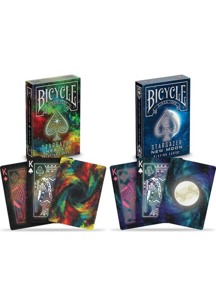 Stargazer Nebula New Moon Koleksiyonluk Oyun Kartları 2'li