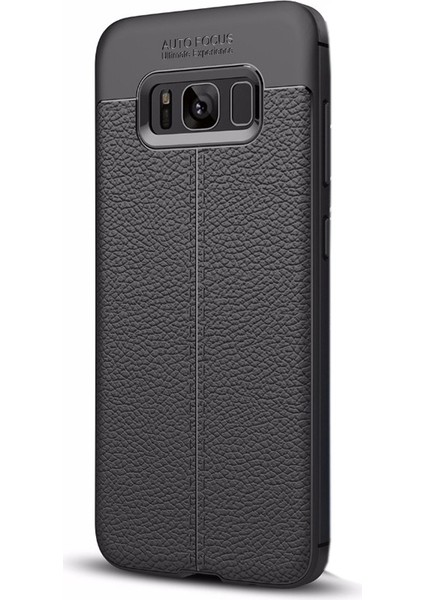 Samsung Galaxy S8 Plus Kılıf Niss Silikon+3d Cam Siyah