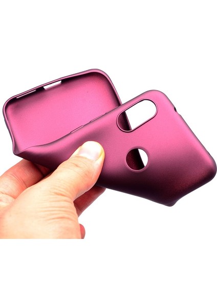 Xiaomi Redmi Note 6 Pro Kılıf Premier Lüx Yumuşak Silikon Mürdüm fiyatları