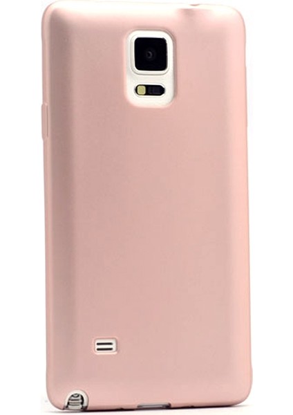 Samsung Galaxy Note 3 Kılıf Premier Silikon Kılıf+Nano Glass Koruyucu Bronz