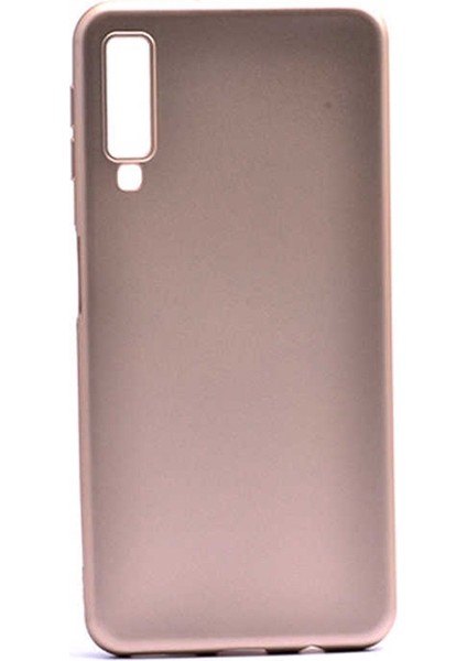 Samsung Galaxy A7 2018 A750F Kılıf Premier Silikon +Nano Gold