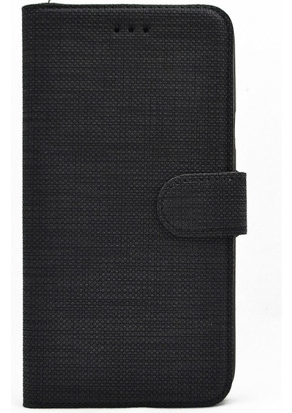Xiaomi Mi Note 10 Pro Kılıf Standlı Kartvizitli Exclusive Spor Cüzdan Siyah