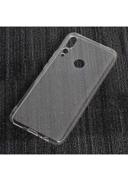 Huawei Honor 9x Kılıf Süper Silikon Yumuşak Arka Koruma Şeffaf
