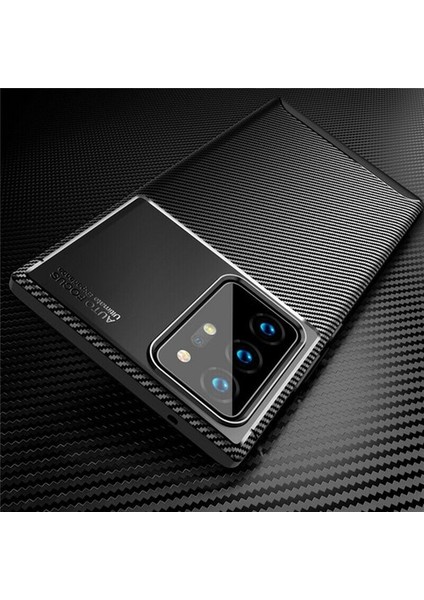 Samsung Galaxy Note 20 Kılıf Negro Karbon Dizayn Silikon Lacivert fiyatları