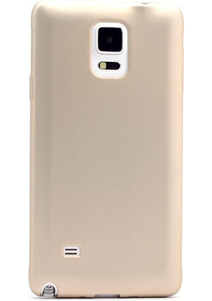 Samsung Galaxy Note 3 Kılıf Premier Silikon Kılıf Gold