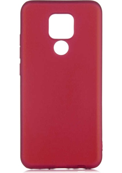 General Mobile GM20 Kılıf Premier Silikon Koruma+Nano Glass Mürdüm