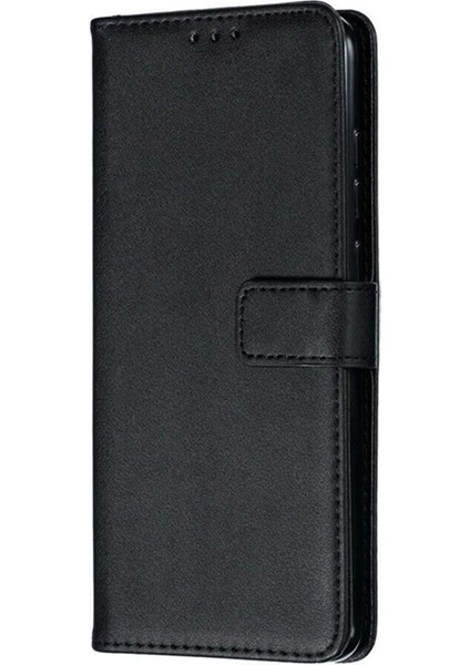 Samsung Galaxy A51 Kılıf Local Cüzdan Standlı Kartvizitli Siyah