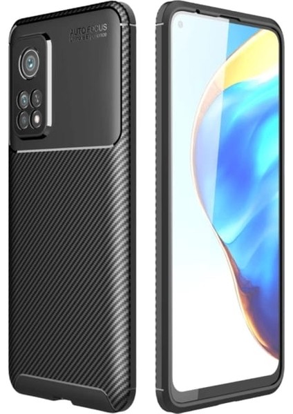 Xiaomi Redmi K30S Kılıf Negro Karbon Dizayn Silikon Siyah