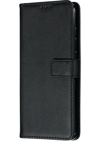 Samsung Galaxy M11 Kılıf Local Cüzdan Standlı Kartvizitli Siyah