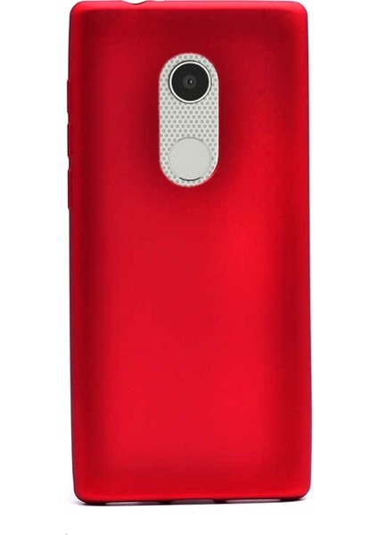 Alcatel 3 Kılıf Premier Lüx Yumuşak Silikon Kırmızı