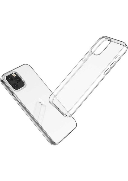 Apple iPhone 12 Pro Kılıf Süper Şeffaf Silikon Arka Koruma Renksiz fiyatları