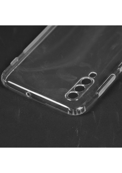 Samsung Galaxy A50 Kılıf Kamera Korumalı Şeffaf Silikon Şeffaf fiyatları
