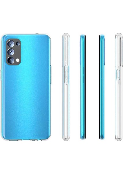 Oppo Reno5 5g Kılıf Süper Silikon Şeffaf Koruma Renksiz fiyatları