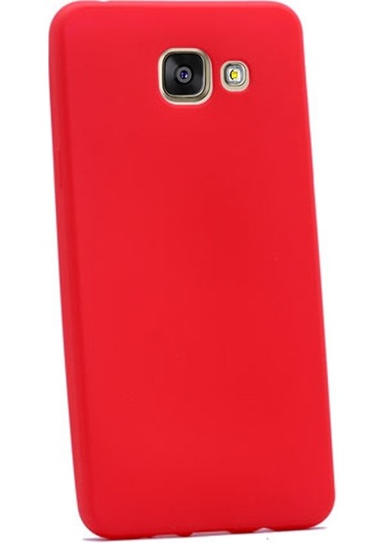 Samsung Galaxy A5 2016 Kılıf Premier Silikon Kılıf Kırmızı