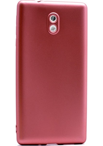 Nokia 3 Kılıf Premier Silikon Kılıf Esnek Kılıf Mat Kılıf Bronz